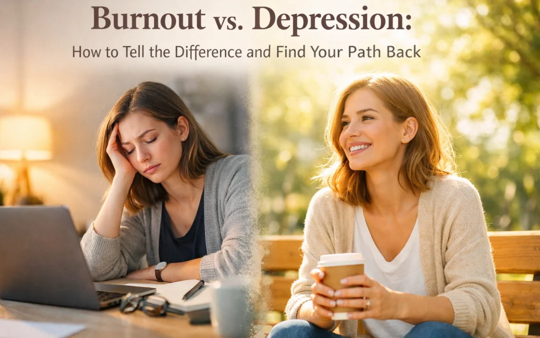 Burnout vs. Depression: How to Tell the Difference and Find Your Path Back