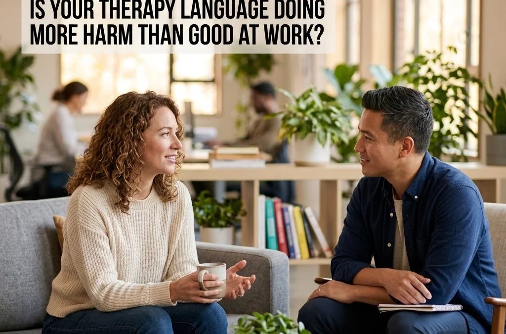The ‘Zoom Mask’: Is Your Therapy Language Doing More Harm Than Good at Work?