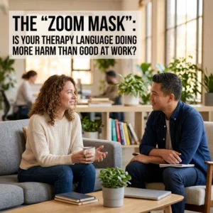 The Zoom Mask: Is Your Therapy Language Doing More Harm Than Good at Work?